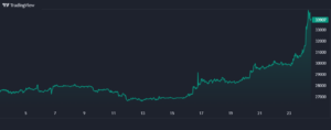 Bitcoin Price Chart